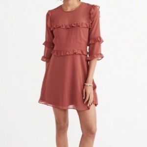 Abercrombie & Fitch Ruffle Dress